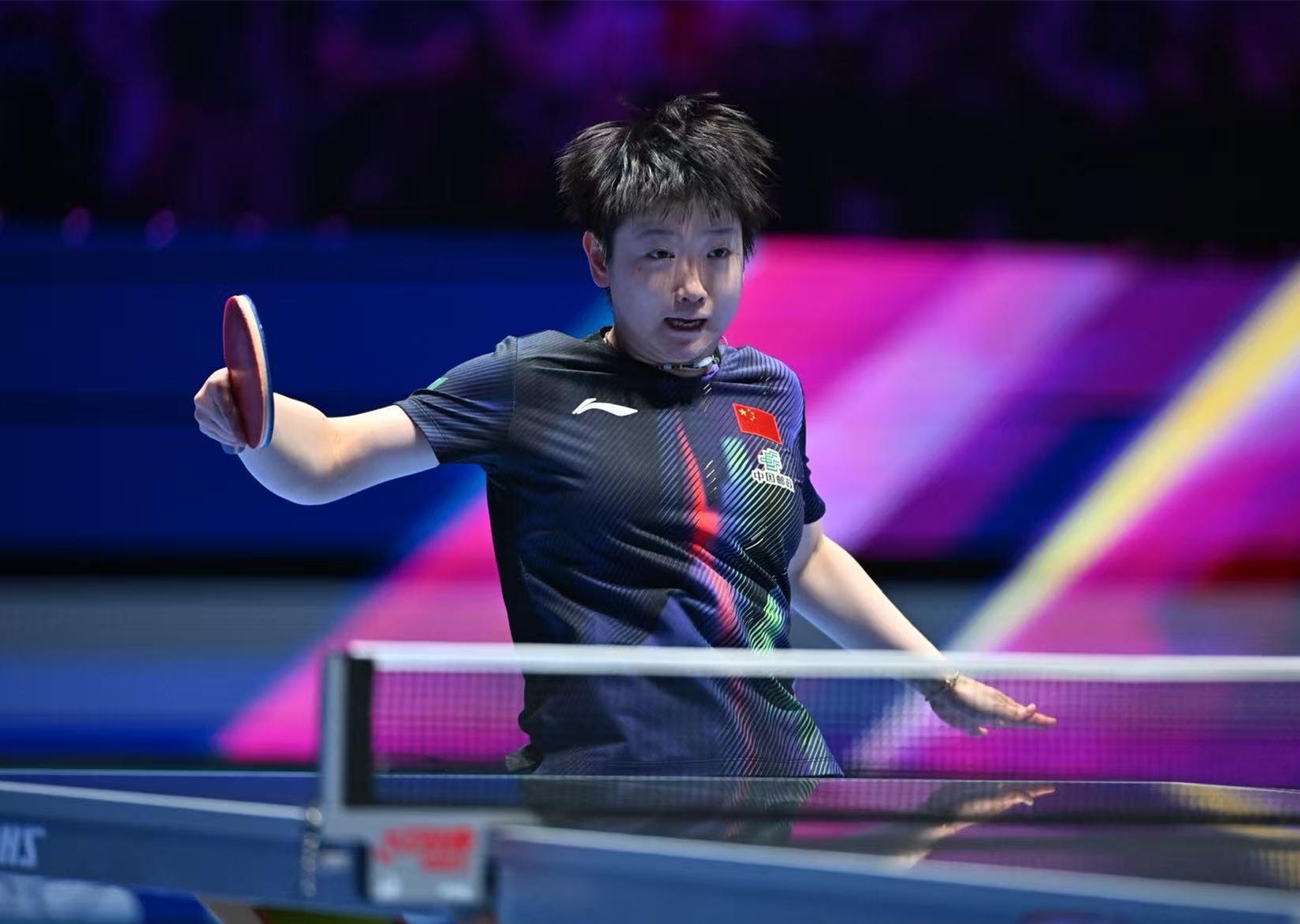 云鼎娱乐官方入口-4-0赢德国一姐！孙颖莎冲击三连冠：连续9次三大赛进决赛创神迹